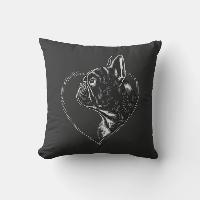 Almofada Bulldog Francês (Frente)
