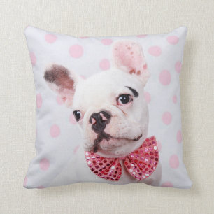 Almofada Bulldog Francês com Arco