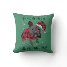 Bulldog Francês Natal Cachorro Engraçado