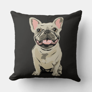 Almofada Bulldogue Francês Creme