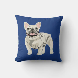 Almofada Bulldogue Francês Creme