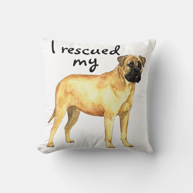 Almofada Bullmastiff de Emergência (Frente)