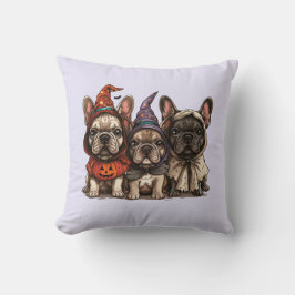 Almofada Bulls Franceses Halloween