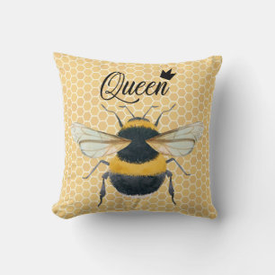 Almofada Bumble Bee Honeybee Queen Bee