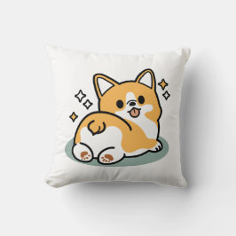 Almofada Bumbum Primeiro, Vamos Nap - Bumbum Corgi Cute