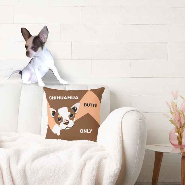 Almofada Bumbuns Chihuahua apenas Travesseiro Novidade (Chihuahua Pillow)