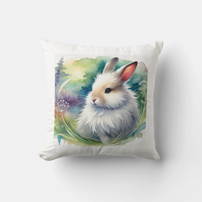 Almofada Bunyoro rabbit 270924AREF121 - Watercolor (Frente)