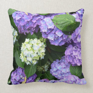 Almofada Buquê da flor do Hydrangea