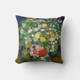 Almofada Buquê das Flores em um Vaso, Van Gogh