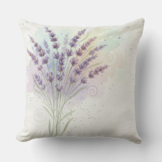 Almofada Buquê de Flores de Lavanda