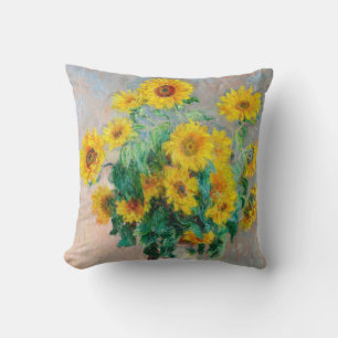 Almofada Buquê de Sunflower Claude Monet
