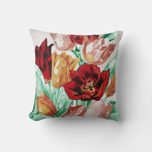 Almofada Buquê Floral de Tulips, Belo Bronzeado