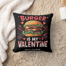 Almofada Burger é meu Namorados Um Homenagem Hilário