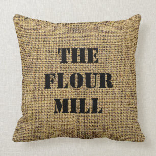 Almofada Burlap Sack Mill