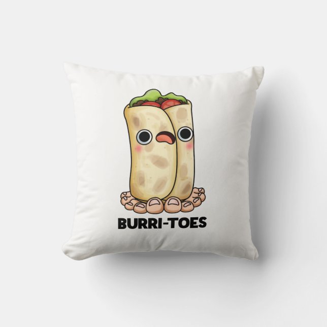 Almofada Burrites Funny Burrito Pun (Frente)