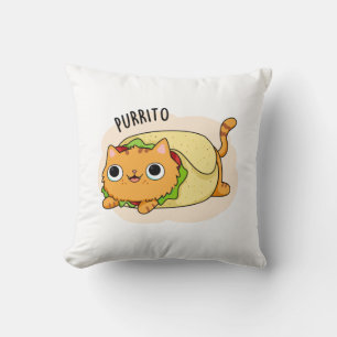 Almofada Burrito De Gato De Gato De Gato Purrito