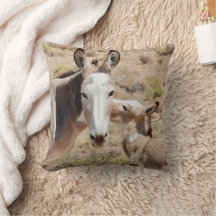 Burro Love Travesseiro decorativo