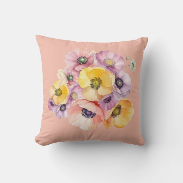 Almofada Burst of Anemones (Frente)