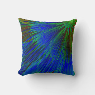 Almofada Burst Verde Azul