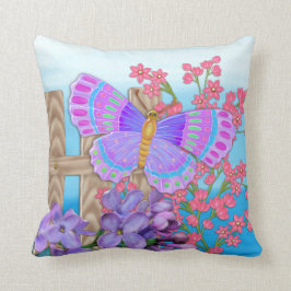 Almofada Butfly Garden 3D Whimsey