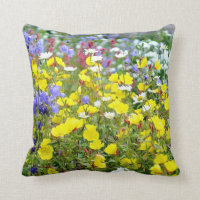 Buttercups e outras flores selvagens