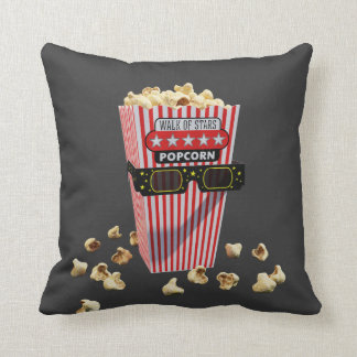 Almofada Buttered Popcorn and 3D Movie glasses