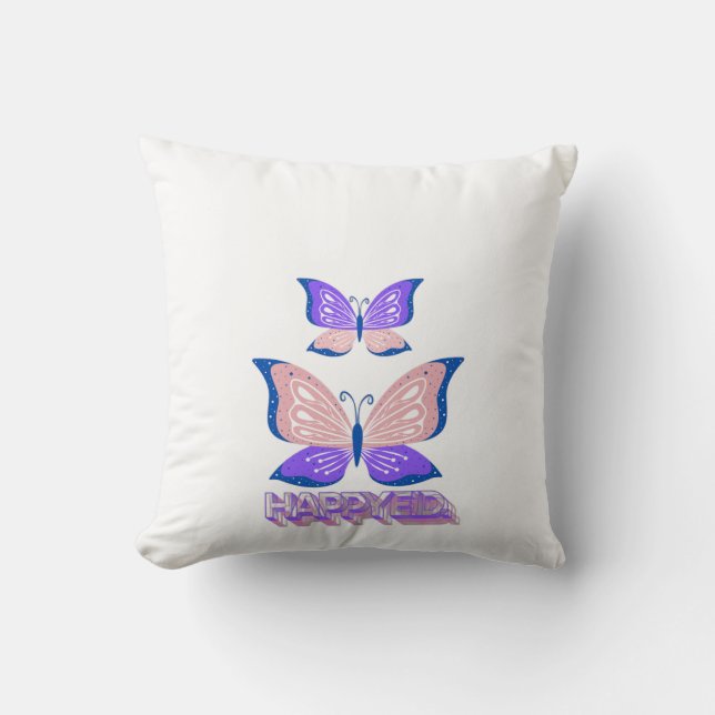 Almofada Butterfly Decorative Pillow – Soft and Elegant Hom (Frente)