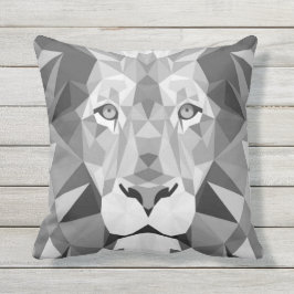 Almofada Cabeça de Leão Geométrico legal