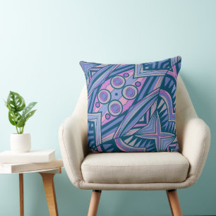 Almofada Cabeça de Peixe Nova Salta Jazz Funk Purple Azul 3
