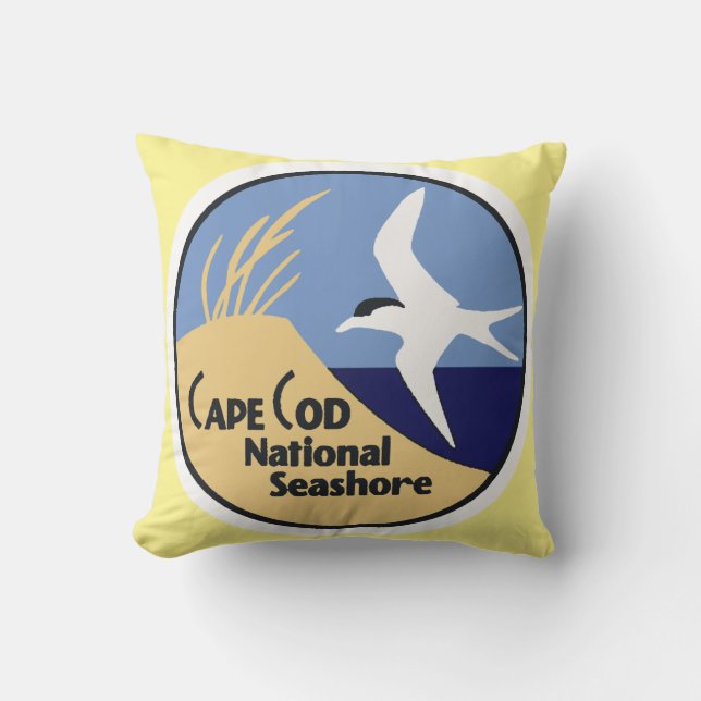Almofada Cabo Cod National Seashore - Personalizar Cor! (Frente)