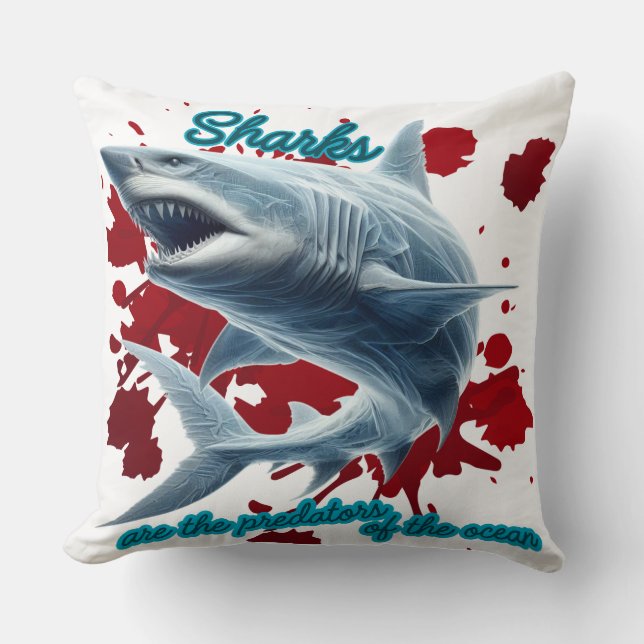 Almofada Caçador Apex do Oceano (Frente)