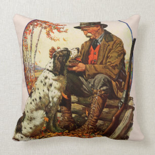 Almofada Caçador e Spaniel
