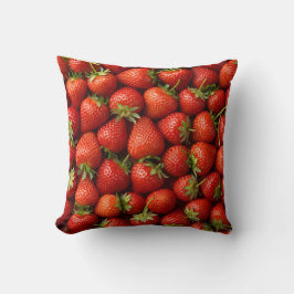 Almofada Cacho Vermelho Suculento de Morango