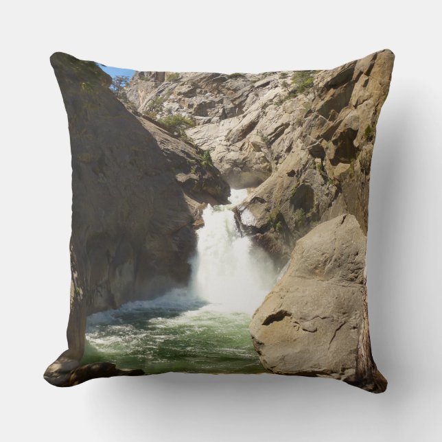 Almofada Cachoeira Roaring River no Parque Nacional Kings C (Frente)