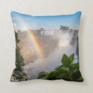 Almofada Cachoeiras de Iguazú com arco-íris, Argentina