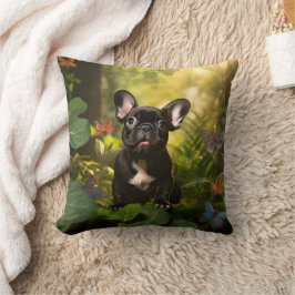 Almofada 🐶💗Cachorrinho Frenchie doce na selva