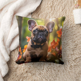 Almofada 🐶💗Cachorrinho Frenchie doce na selva