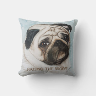 ALMOFADA CACHORRINHO PUG FOFO