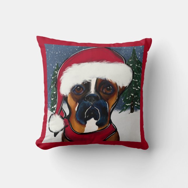 Almofada Cachorro Boxer (Frente)