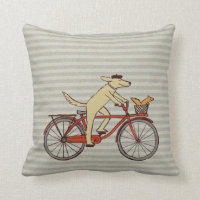 Cachorro de Ciclismo com Amigo de Esquilo - Arte A