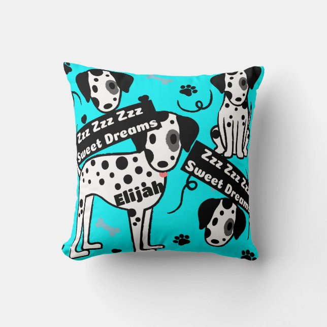 Almofada Cachorro de sonhos fofos (Frente)