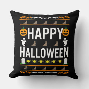 Almofada Cachorro Feliz Chocolate de Halloween Labrador