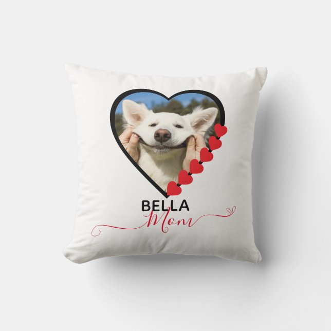 Almofada Cachorro Mãe Personalizada Pet Photo Dog Lover (Frente)