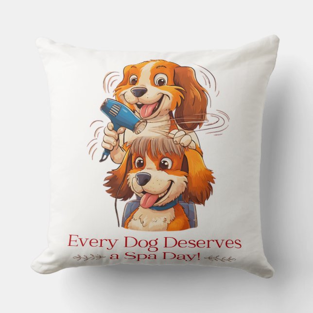 Almofada Cachorro para um Cachorro de Cachorro (Frente)