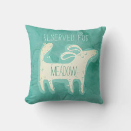 Almofada Cachorro Personalizado de Cana-d-Água Cuta