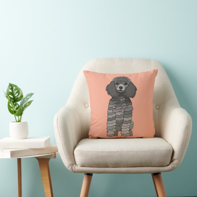 Almofada Cachorro Poodle Pet Crianças (Cadeira)