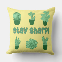 Almofada Cacto deserto cactos Planta padrão moderno