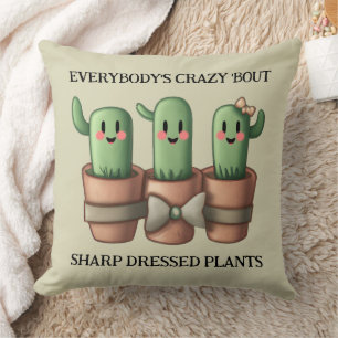 Almofada Cactos Engraçados Todos estão loucos sobre Sharp..