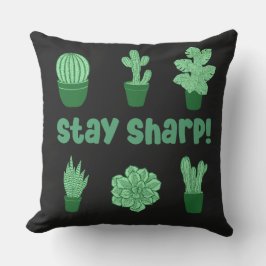 Almofada Cactus desert cactos plantar padrão moderno