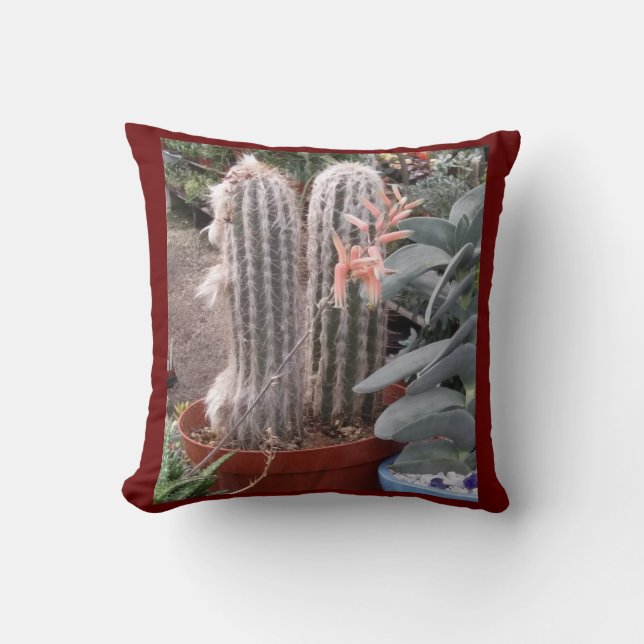 Almofada Cactus Throw Piillow (Frente)